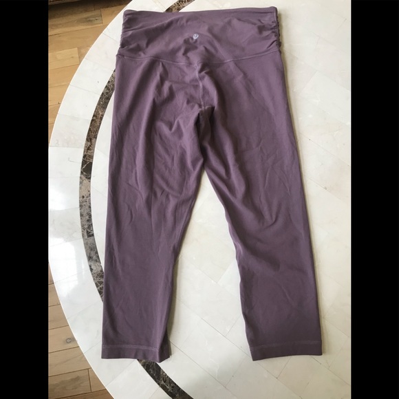 Lululemon Align Crop 21" Cross Lunar Rock - Picture 5 of 10